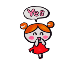 Odango-Girl sticker #7489719