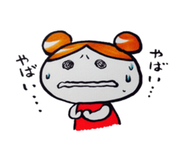 Odango-Girl sticker #7489730