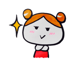 Odango-Girl sticker #7489733