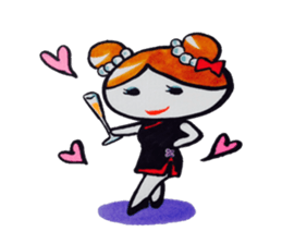 Odango-Girl sticker #7489744