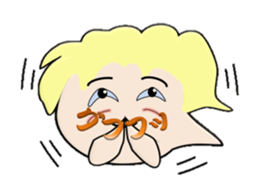 Futa wind fairy, is always healthy. sticker #7489873