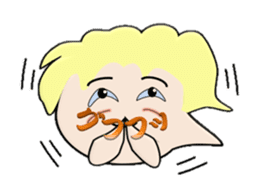 Futa wind fairy, is always healthy. sticker #7489873