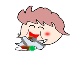 Futa wind fairy, is always healthy. sticker #7489879