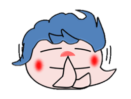 Futa wind fairy, is always healthy. sticker #7489880