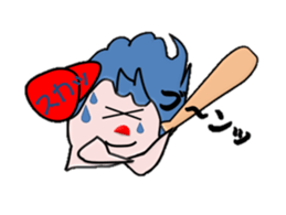 Futa wind fairy, is always healthy. sticker #7489883