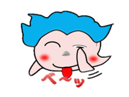 Futa wind fairy, is always healthy. sticker #7489885