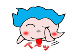 Futa wind fairy, is always healthy. sticker #7489885