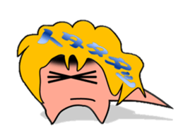 Futa wind fairy, is always healthy. sticker #7489893