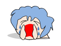 Futa wind fairy, is always healthy. sticker #7489894