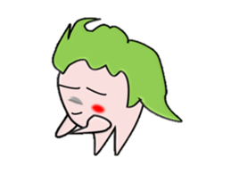 Futa wind fairy, is always healthy. sticker #7489901