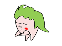 Futa wind fairy, is always healthy. sticker #7489901