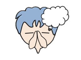 Futa wind fairy, is always healthy. sticker #7489903