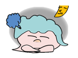 Futa wind fairy, is always healthy. sticker #7489907