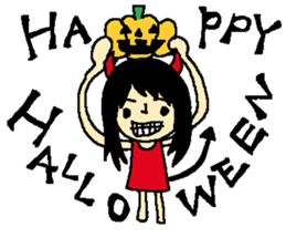 I love halloween  from yoshimi sticker #7489925