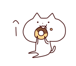 lax cat sticker #7490050