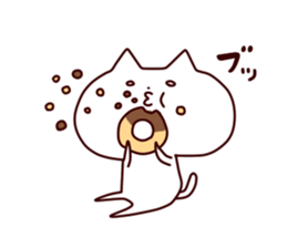 lax cat sticker #7490051