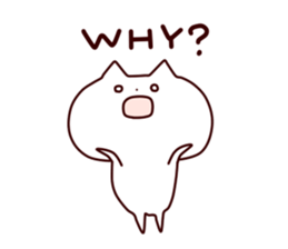 lax cat sticker #7490052