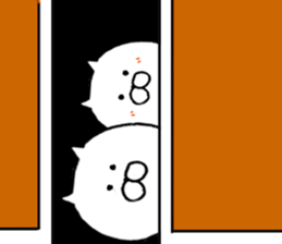 It is a cat of cat tea sticker #7490210