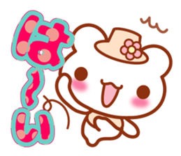 The pretty animals connectable sticker sticker #7490444