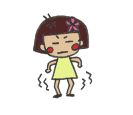 Angry Hanako sticker #7490555