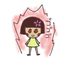 Angry Hanako sticker #7490576