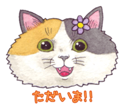 Cat sticker that can be used every day sticker #7490595
