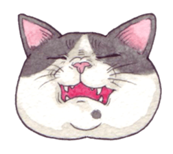 Cat sticker that can be used every day sticker #7490607