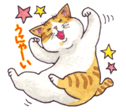 Cat sticker that can be used every day sticker #7490611
