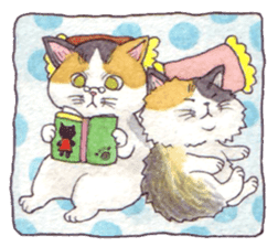 Cat sticker that can be used every day sticker #7490623