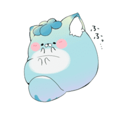 pretty cat jinneko sticker sticker #7490682