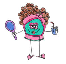 Miss. Heart and Friends sticker #7490870