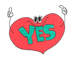 Miss. Heart and Friends sticker #7490874