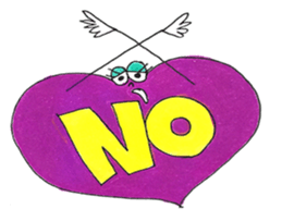 Miss. Heart and Friends sticker #7490875