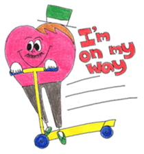 Miss. Heart and Friends sticker #7490879