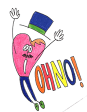 Miss. Heart and Friends sticker #7490881