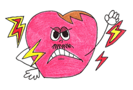 Miss. Heart and Friends sticker #7490882