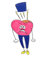 Miss. Heart and Friends sticker #7490885