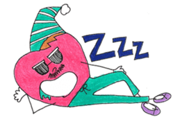 Miss. Heart and Friends sticker #7490888