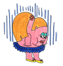 Miss. Heart and Friends sticker #7490899