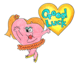 Miss. Heart and Friends sticker #7490905