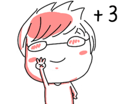 Dear dear friends sticker #7490918