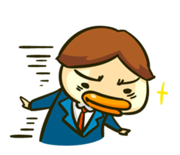 HardDuck The Office Man sticker #7491070