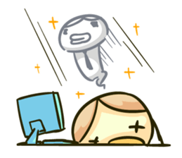 HardDuck The Office Man sticker #7491076