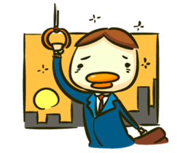 HardDuck The Office Man sticker #7491078
