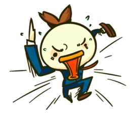 HardDuck The Office Man sticker #7491084