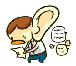 HardDuck The Office Man sticker #7491087