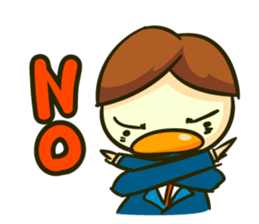 HardDuck The Office Man sticker #7491088