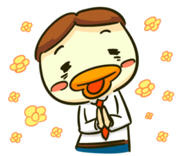 HardDuck The Office Man sticker #7491089