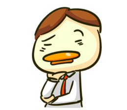 HardDuck The Office Man sticker #7491091