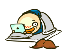 HardDuck The Office Man sticker #7491093